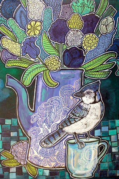 Floral & Botanical Patterns: Morning Joe by Lynnette Shelley