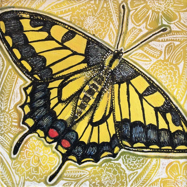 Lynnette Shelley: Eastern Tiger Swallowtail by Lynnette Shelley