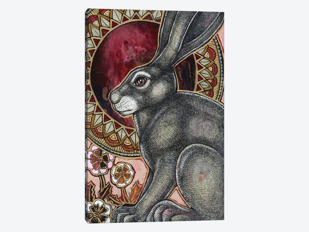 Sacred Hare  by Lynnette Shelley 1-piece Canvas Artwork