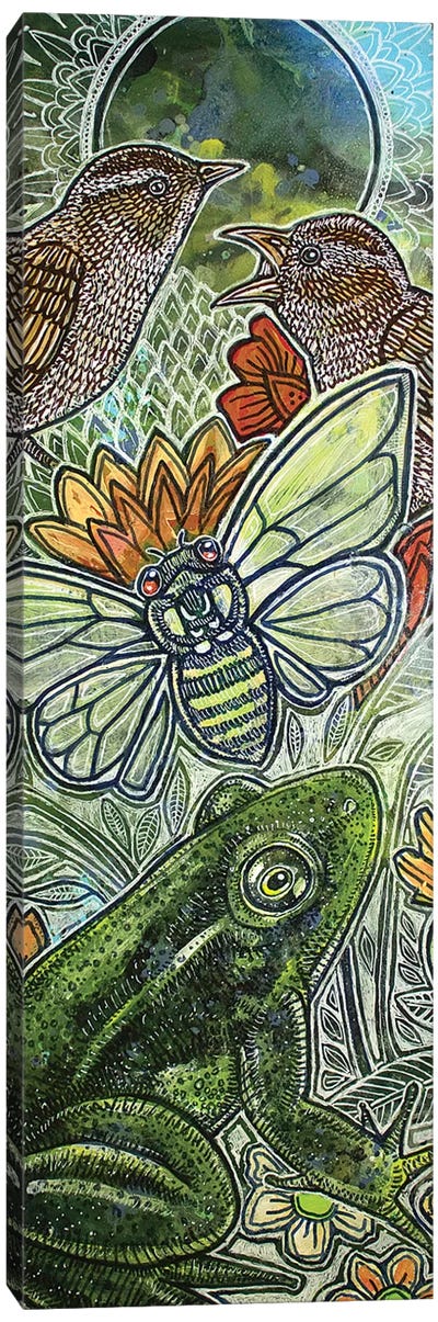 Summertide Canvas Art Print - Bee Art