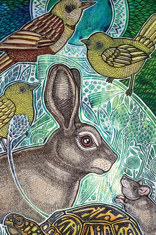 The Gathering by Lynnette Shelley wall art