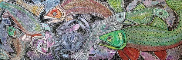 Trout: Aquatica by Lynnette Shelley