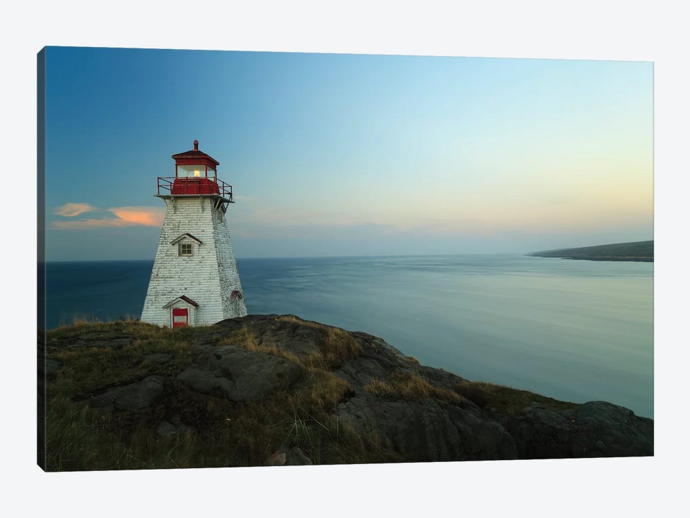 Lighthouse, Long Island, Bay Of Fundy, Canada by Scott Leslie 1-piece Canvas Artwork