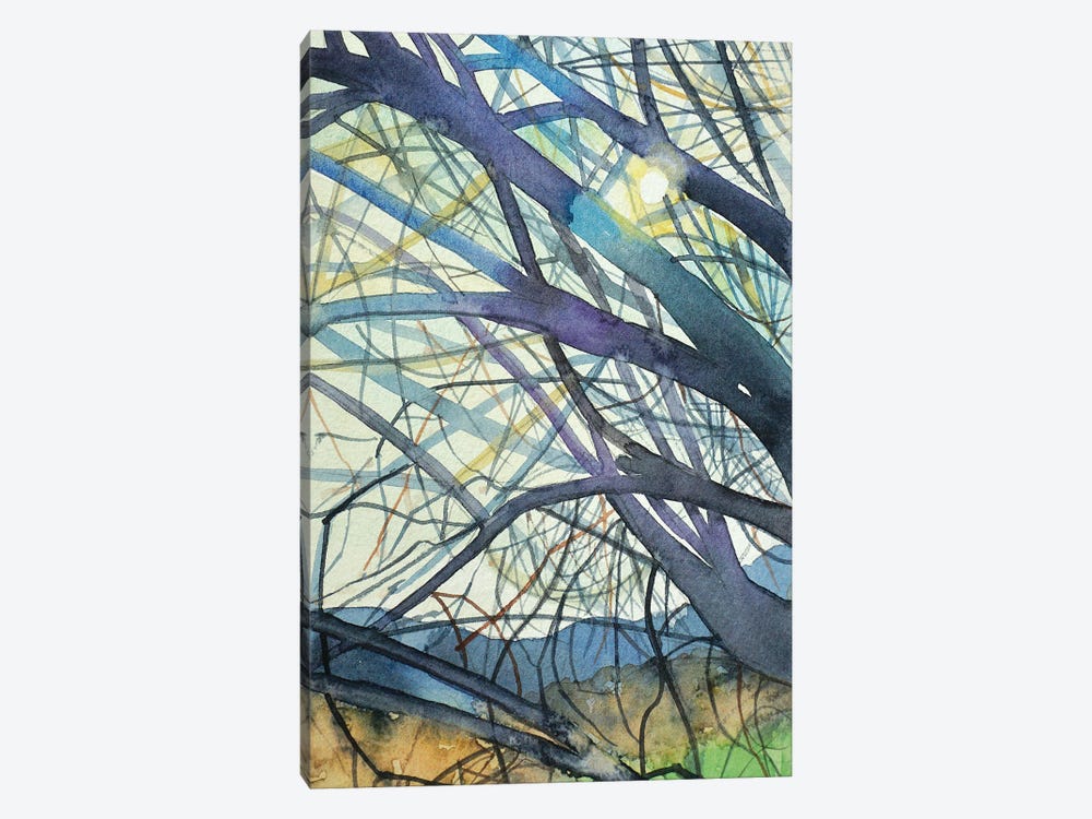 February Branches After The Rain by Luisa Millicent 1-piece Canvas Print