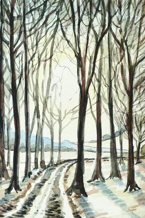 Winter Wood by Luisa Millicent wall art