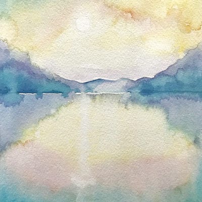 Isle Of Arran - Early Morning by Luisa Millicent canvas print