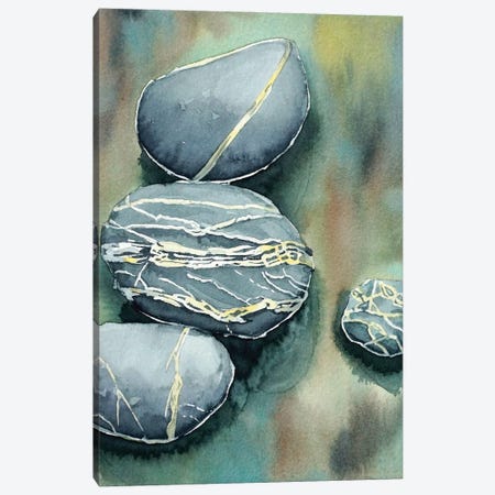 Pebbles Canvas Print #LSM133} by Luisa Millicent Canvas Art Print