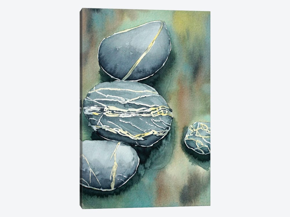Pebbles by Luisa Millicent 1-piece Canvas Wall Art