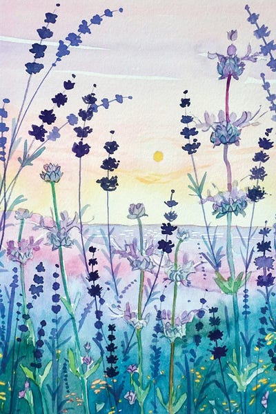 Topanga Seed Heads #2 by Luisa Millicent canvas print