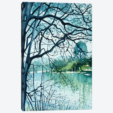 March Morning Canvas Print #LSM145} by Luisa Millicent Art Print