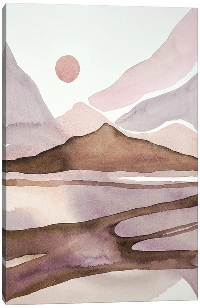 Hot Desert Day Canvas Art Print - Luisa Millicent