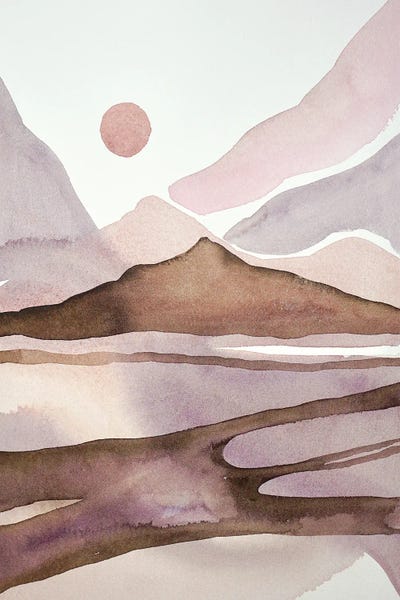 Rocky Mountains: Hot Desert Day by Luisa Millicent