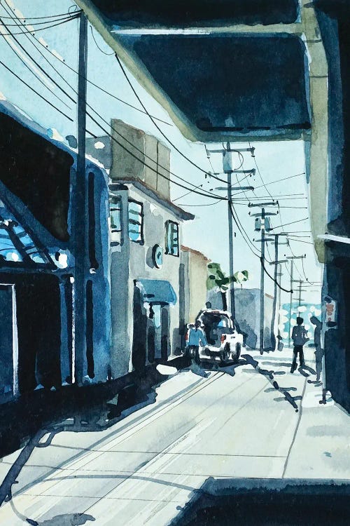 90266 ALLEY #3 by Luisa Millicent wall art