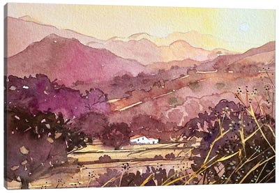 King Gillette Ranch Malibu Canvas Art Print - Luisa Millicent