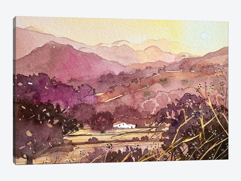 King Gillette Ranch Malibu by Luisa Millicent 1-piece Canvas Art