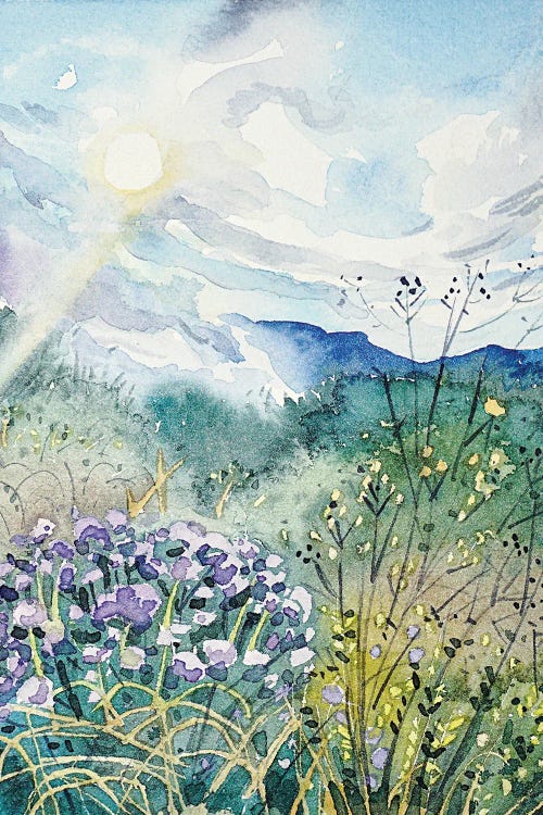 A Sunny Spring Day In Topanga by Luisa Millicent wall art