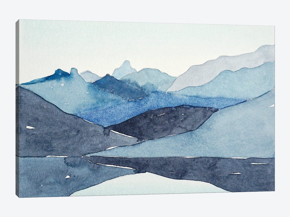 Blue Hills by Luisa Millicent 1-piece Art Print