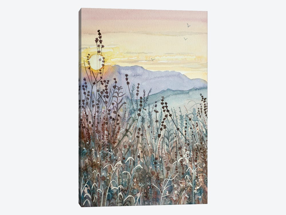 Early Fall Sunset by Luisa Millicent 1-piece Canvas Art