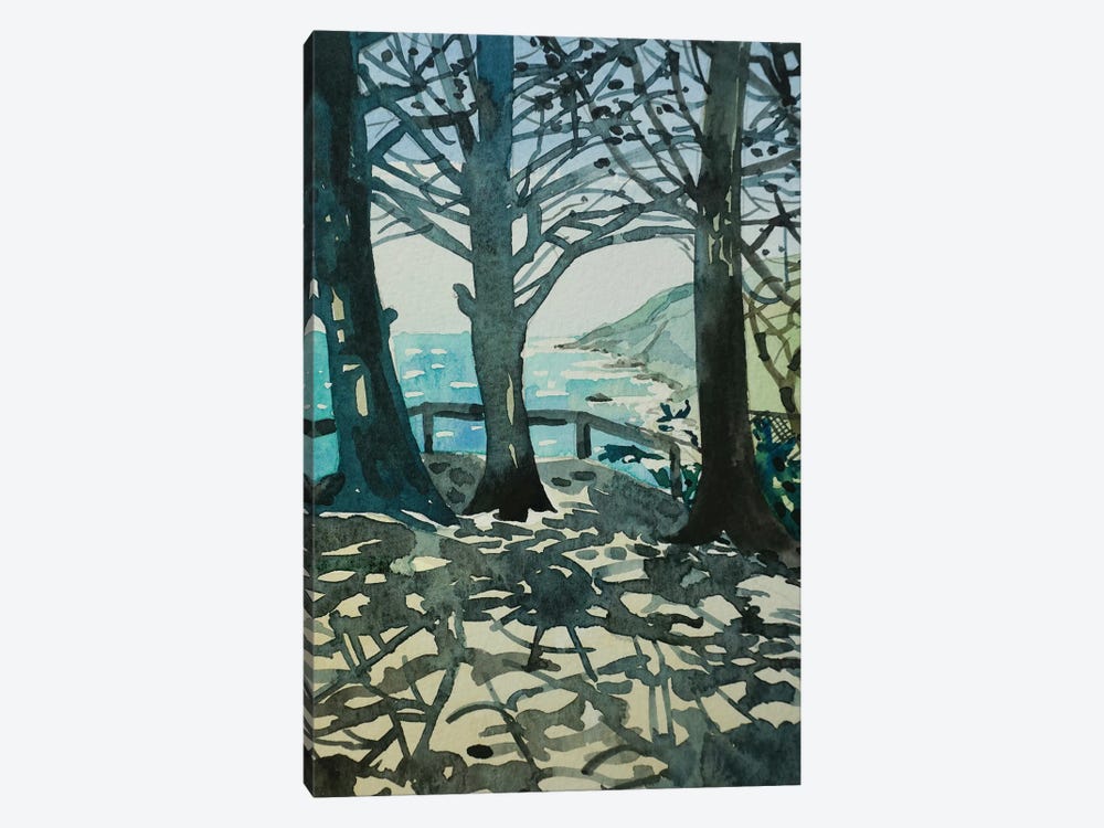 Ragged Point Big Sur by Luisa Millicent 1-piece Canvas Print