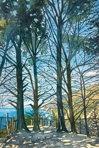 Coastlines: Ragged Point Sunshine by Luisa Millicent