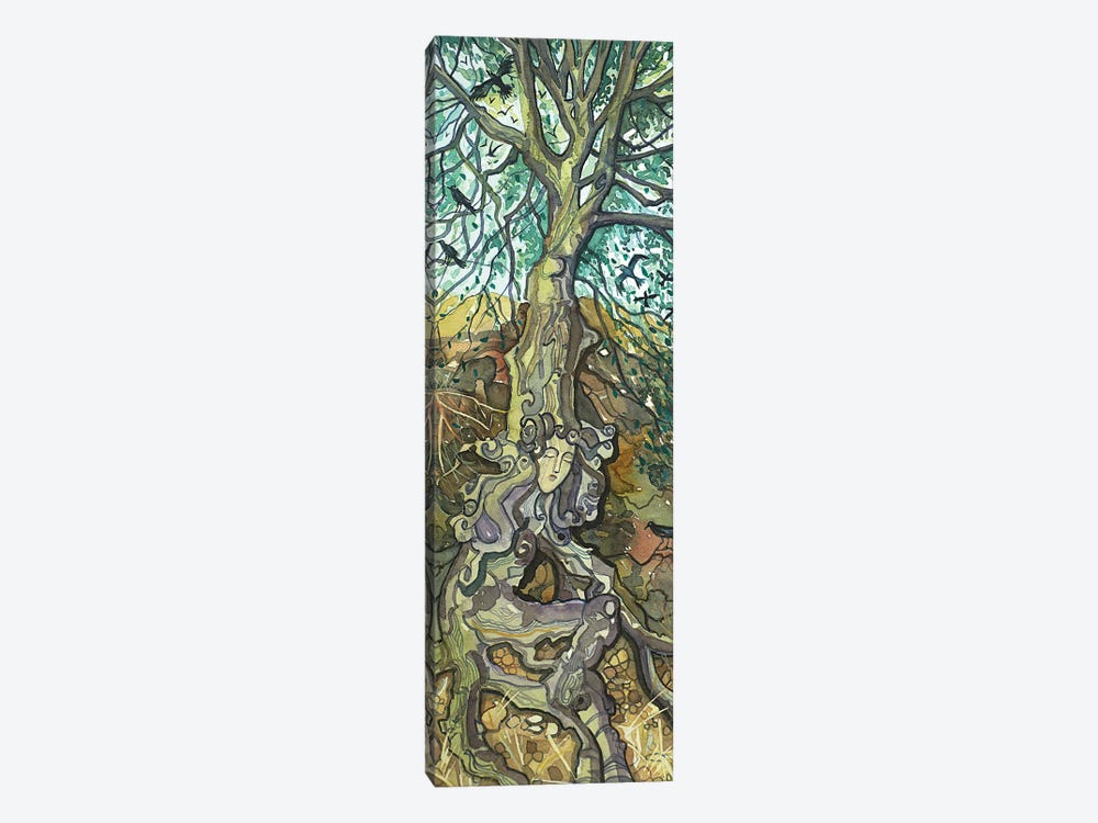 Oak Lady Of Lake Vista by Luisa Millicent 1-piece Canvas Print
