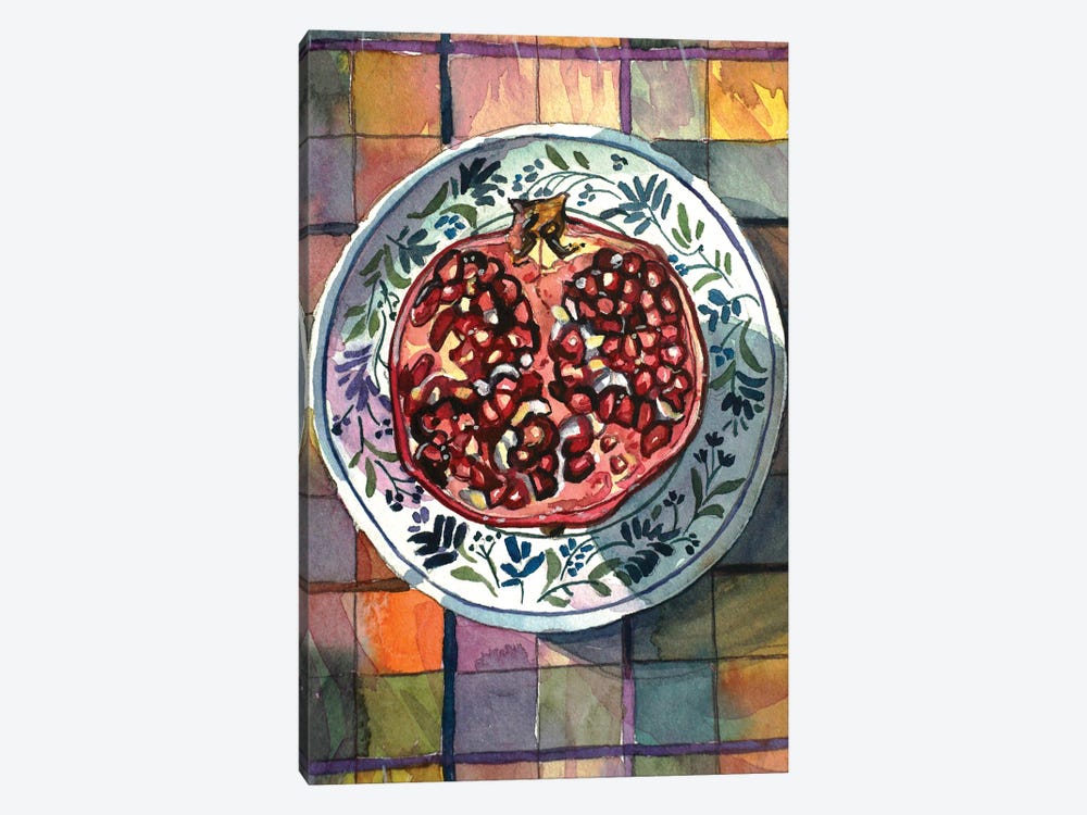 Pomegranate Delight by Luisa Millicent 1-piece Canvas Artwork
