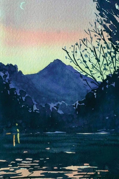 Los Angeles: Malibou Lake Peaceful Platitudes by Luisa Millicent