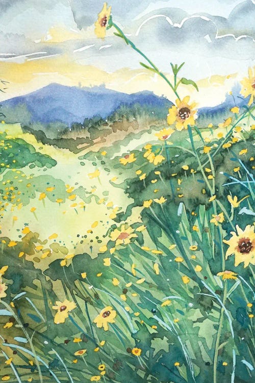 Topanga Spring by Luisa Millicent wall art
