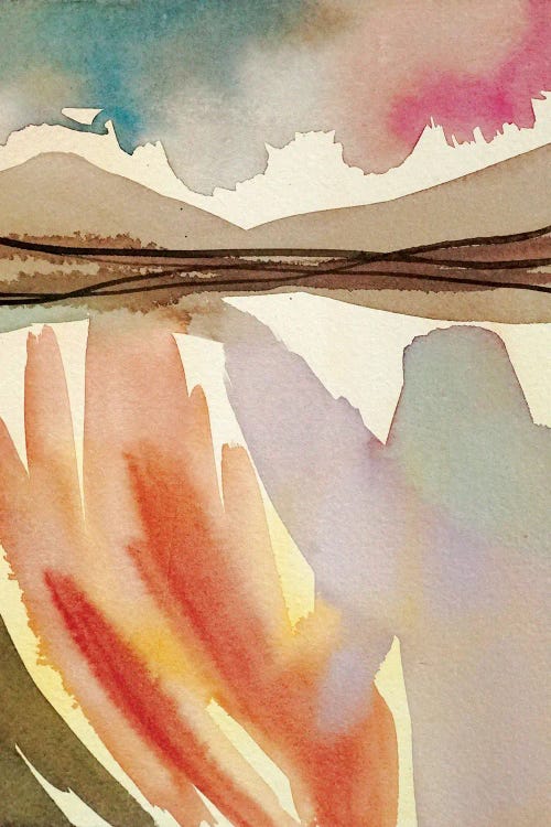 Southwestern Rainstorm by Luisa Millicent wall art