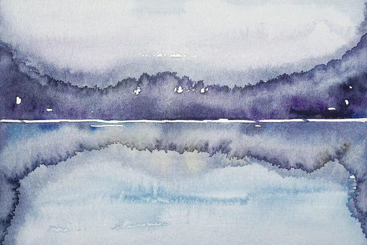 Purple Lake by Luisa Millicent wall art