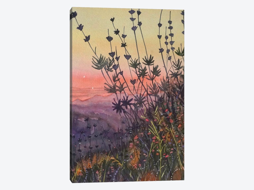 Warm Topanga Sunset by Luisa Millicent 1-piece Art Print