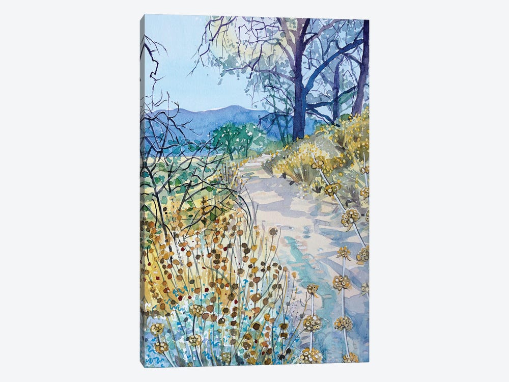 Fall Morning Trail by Luisa Millicent 1-piece Art Print
