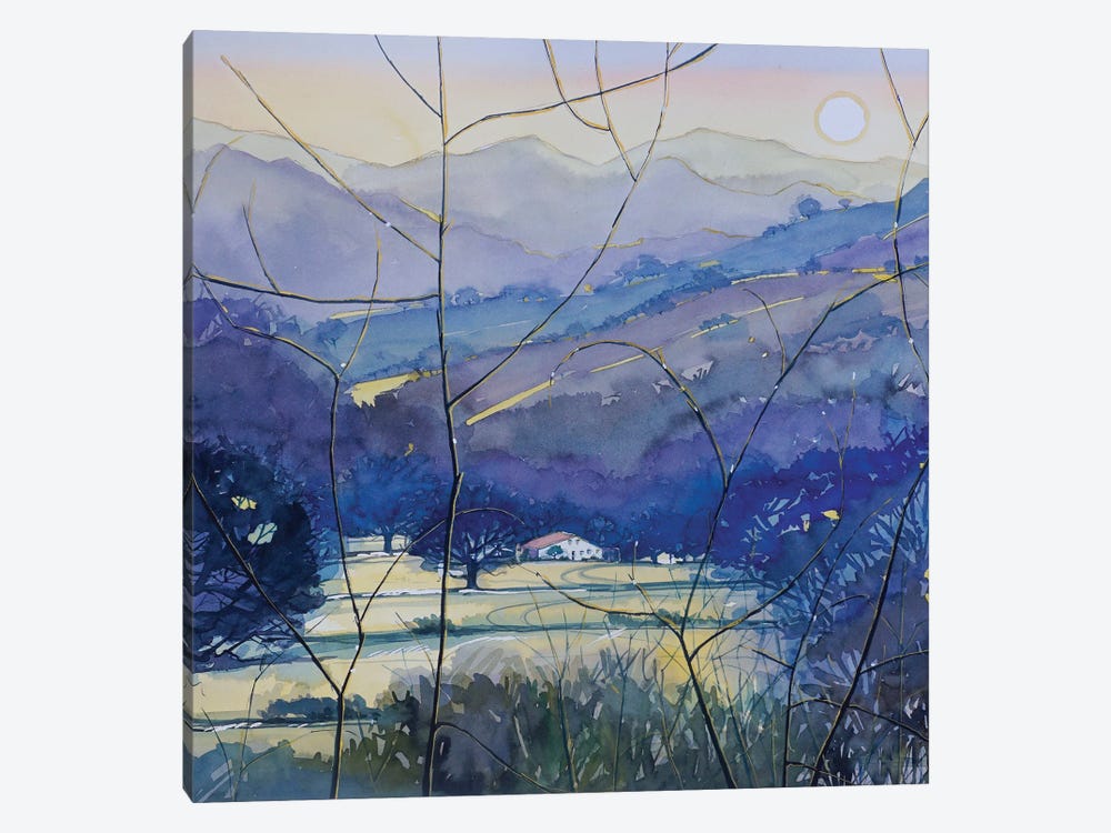 Winter Afternoon At King Gillette Ranch by Luisa Millicent 1-piece Canvas Wall Art