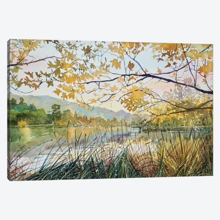 South Lake Shore Canvas Print #LSM248} by Luisa Millicent Canvas Print