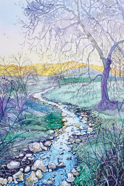 Stillwater Creek Paramount Ranch by Luisa Millicent acrylic art print