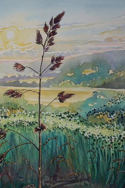 Luisa Millicent: English Fields by Luisa Millicent