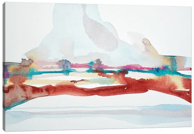 Desert Downpour Canvas Art Print - Luisa Millicent