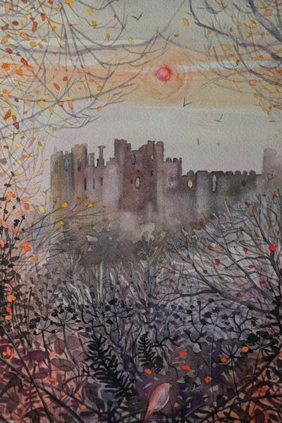 Luisa Millicent: Ludlow Castle by Luisa Millicent