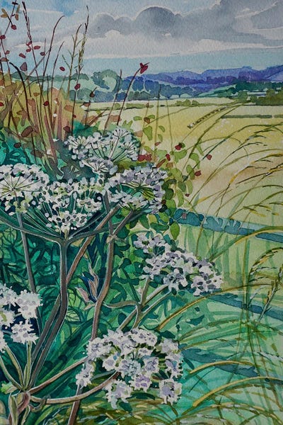 Warm Summer by Luisa Millicent canvas print