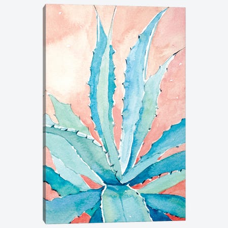 Agave Canvas Print #LSM28} by Luisa Millicent Canvas Artwork