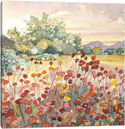 Peter Strauss Ranch Seed Heads Canvas Art Print - Luisa Millicent