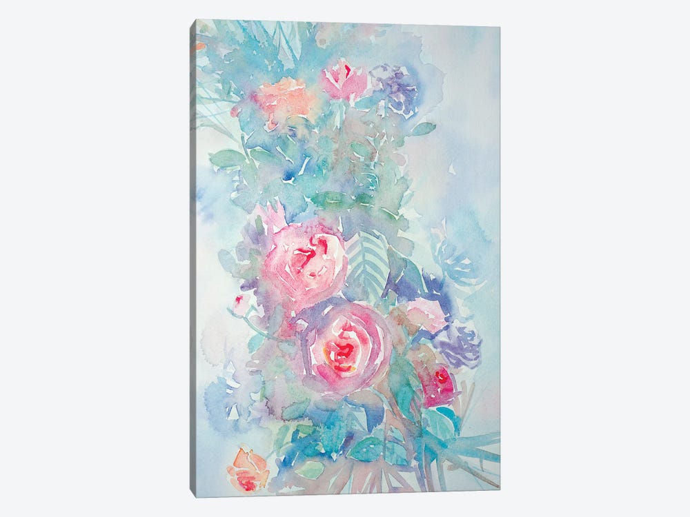 Floral Bouquet by Luisa Millicent 1-piece Canvas Art Print