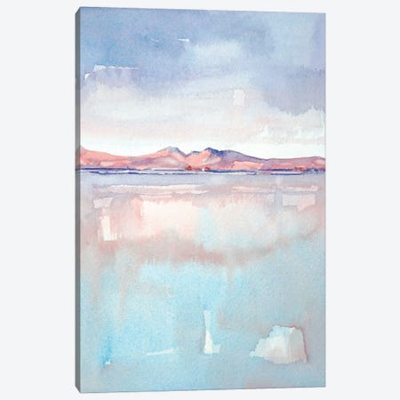 Isle Of Arran - Sunset Canvas Print #LSM45} by Luisa Millicent Canvas Art Print