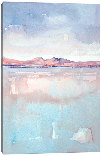 Isle Of Arran - Sunset Canvas Art Print - Luisa Millicent
