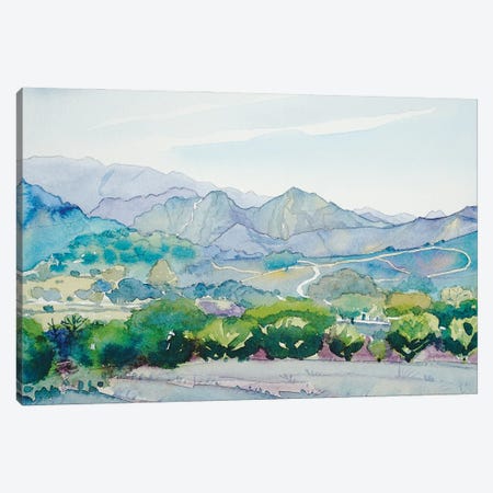 Malibu Creek - Winter Canvas Print #LSM51} by Luisa Millicent Canvas Print