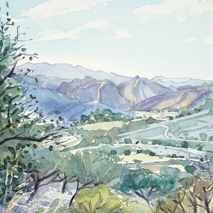 Malibu Creek From Las Virgenes Valley