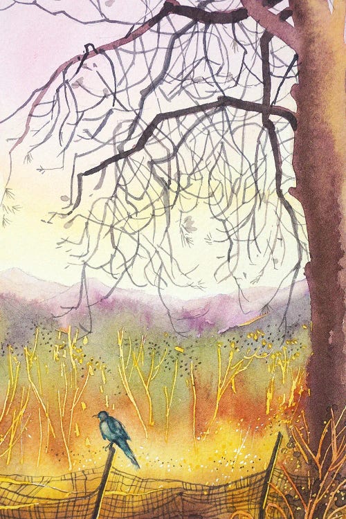 The Melancholy Hour by Luisa Millicent wall art