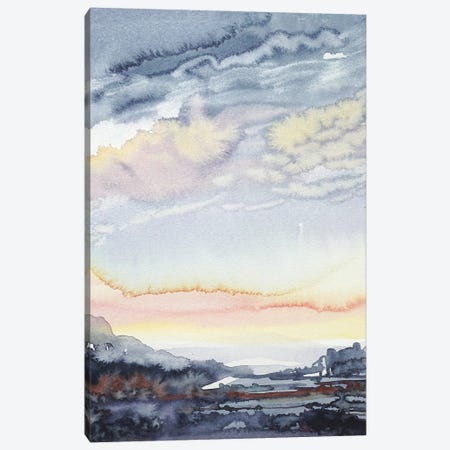 Stormy Skies Canvas Print #LSM82} by Luisa Millicent Canvas Artwork
