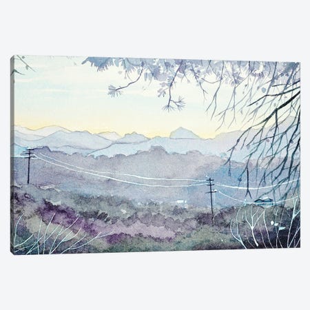 Sundown Over King Gillette Ranch Canvas Print #LSM85} by Luisa Millicent Canvas Print