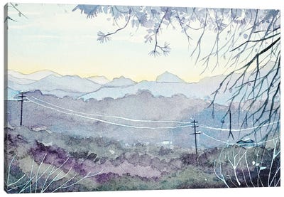 Sundown Over King Gillette Ranch Canvas Art Print - Luisa Millicent